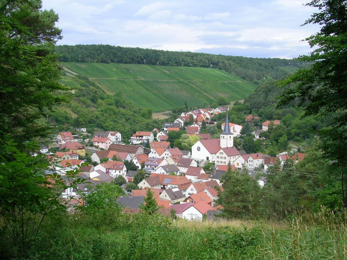 Ferienwohnung Haus Am Singberg Ramsthal Exterior photo